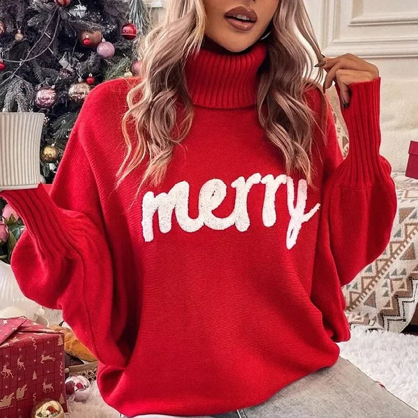 Trendy Knitted Holiday Sweater - TrendsetterbyTracy Boutique