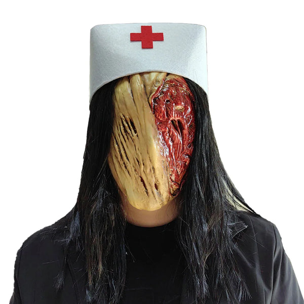 Trendy Zombie Nurse Monster Halloween Face Mask