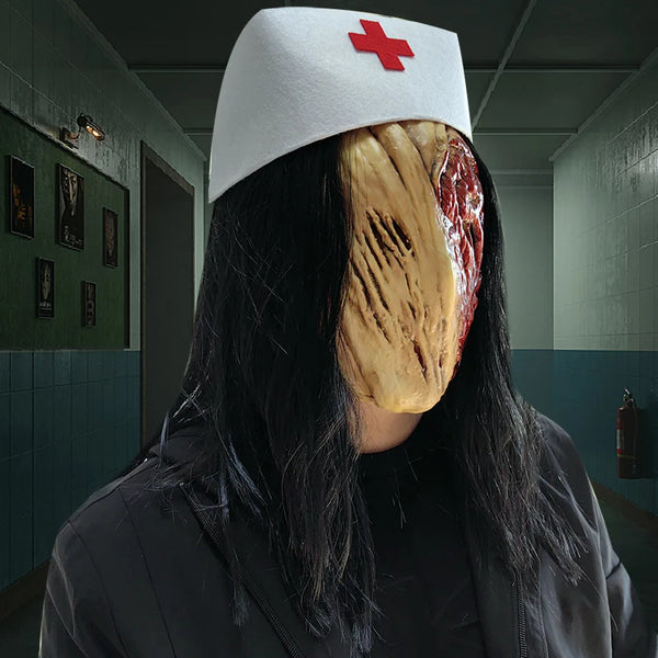 Trendy Zombie Nurse Monster Halloween Face Mask