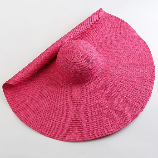 Trendy Oversized  Wide Brim Sun Hat - TrendsetterbyTracy Boutique