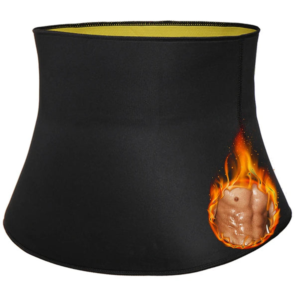 Trendy Waist Sauna Inspired  Sweat Band Belt