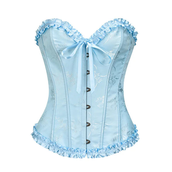 Trendy Ruffled Bustier Corset