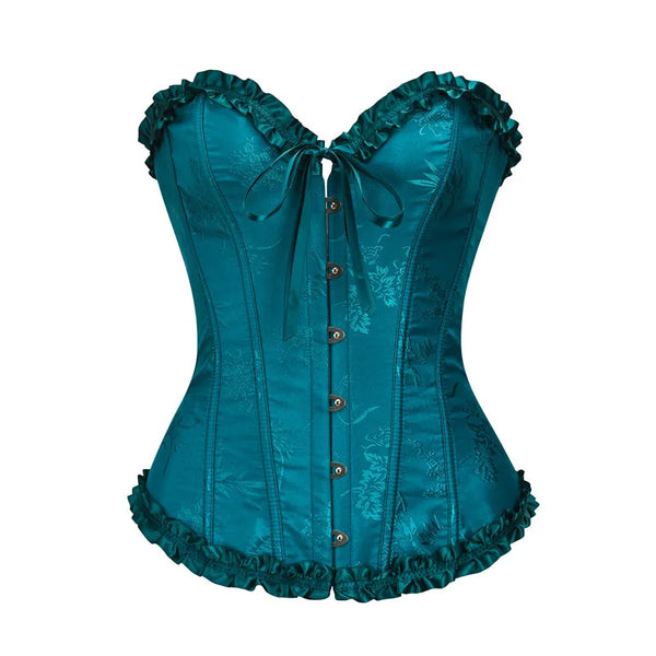 Trendy Ruffled Bustier Corset