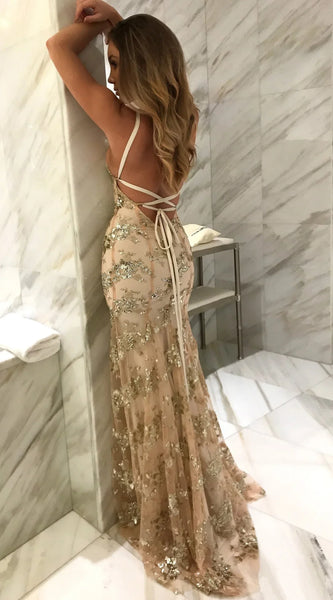 Trendy Sequins Sleeveless Patchwork Party Dresss