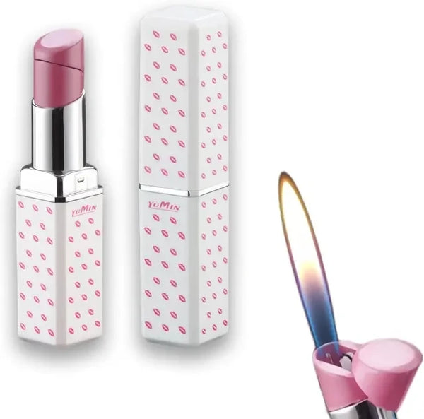 Trendy Stoner Mini Lipstick Butane Inflatable Lighter