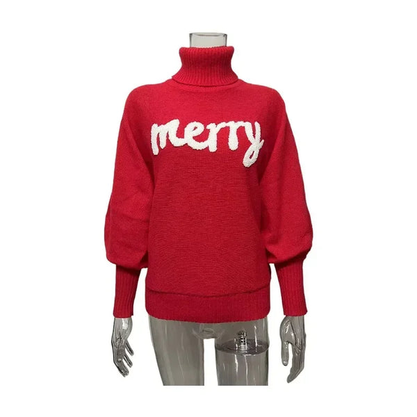 Trendy Knitted Holiday Sweater - TrendsetterbyTracy Boutique