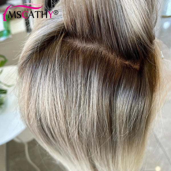 Trendy Glueless Pre Plucked Lace Frontal Wig