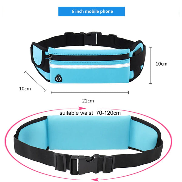 Trendy Workout Waist Belt Bag