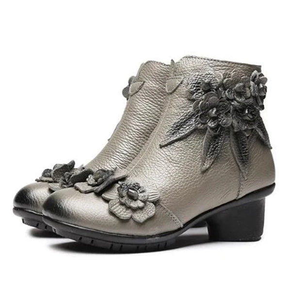 Trendy Genuine Leather Non Slip Mary Jane Inspired Shoes