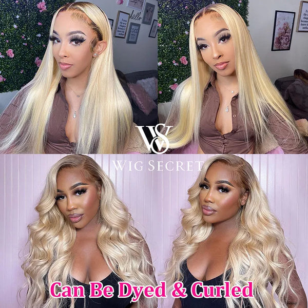 Trendy Brazilian Virgin Lace Frontal Human Hair Wig With Closure - TrendsetterbyTracy Boutique