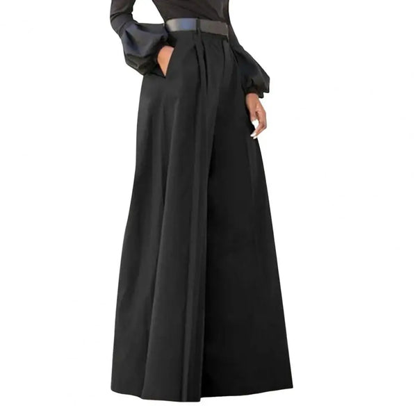 Trendy High Waist Wide Leg Loose Pants