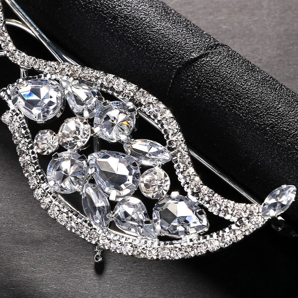 Trendy Crystal Geometric Rhinestone Sunglasses - TrendsetterbyTracy Boutique