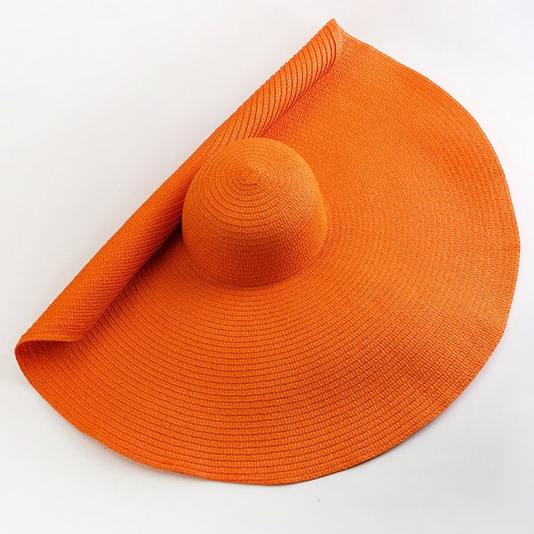 Trendy Oversized  Wide Brim Sun Hat - TrendsetterbyTracy Boutique