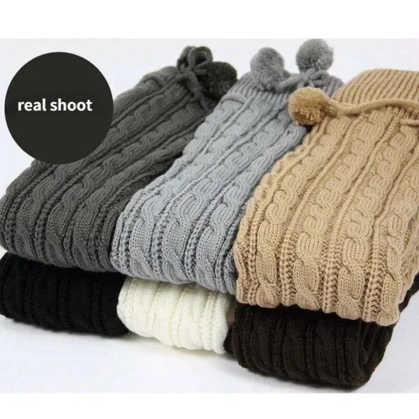 Trendy Thigh High Knitted Leg Warmers
