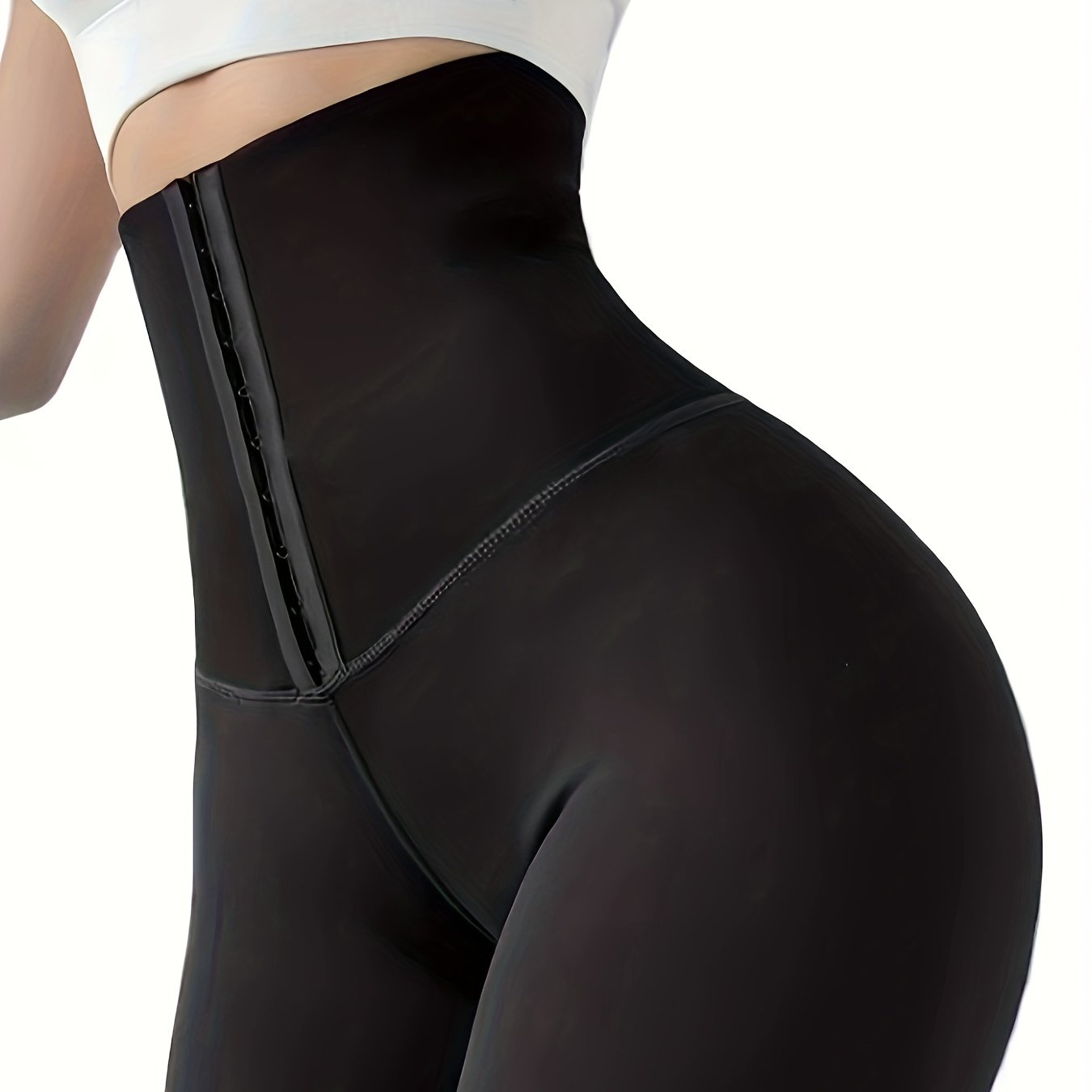 Trendy High Waist Double Protection Shapewear Pants