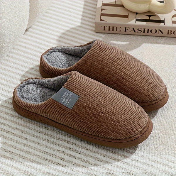 Trendy Cozy Plush Non Slip Slippers