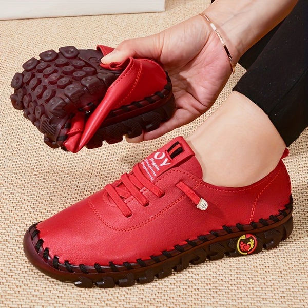Trendy No Lace Up Flexible Grip Sole Shoes