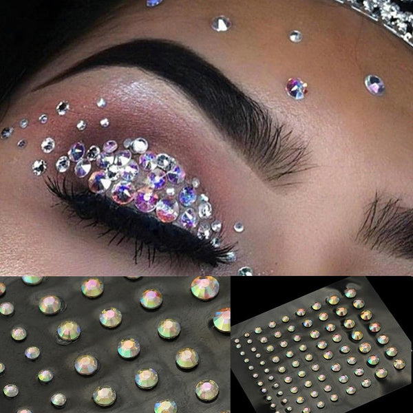 Trendy Eyeshadow Makeup Sticker Crystals - TrendsetterbyTracy Boutique