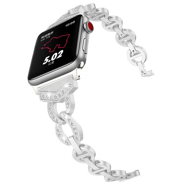 Trendy Fashion Diamond Bracelet for Apple Watch - TrendsetterbyTracy Boutique