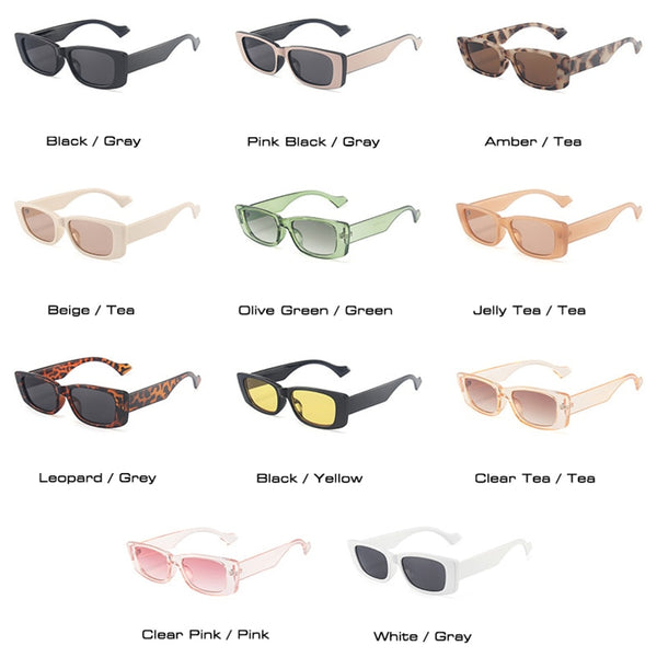 Trendy Square Retro Sunglasses - TrendsetterbyTracy Boutique