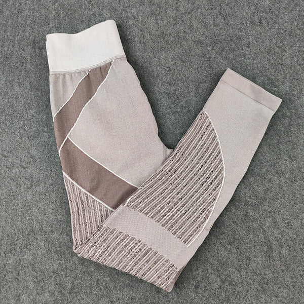 Trendy Mesh High Waist Seamless Leggings - TrendsetterbyTracy Boutique