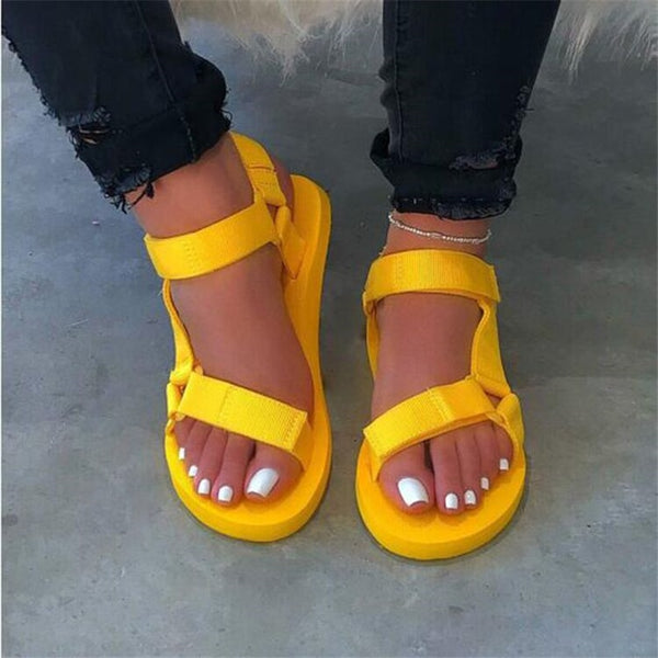 Trendy Non Slip Foam Sole Sandals - TrendsetterbyTracy Boutique