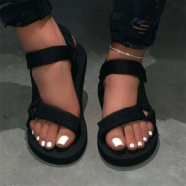 Trendy Non Slip Foam Sole Sandals - TrendsetterbyTracy Boutique