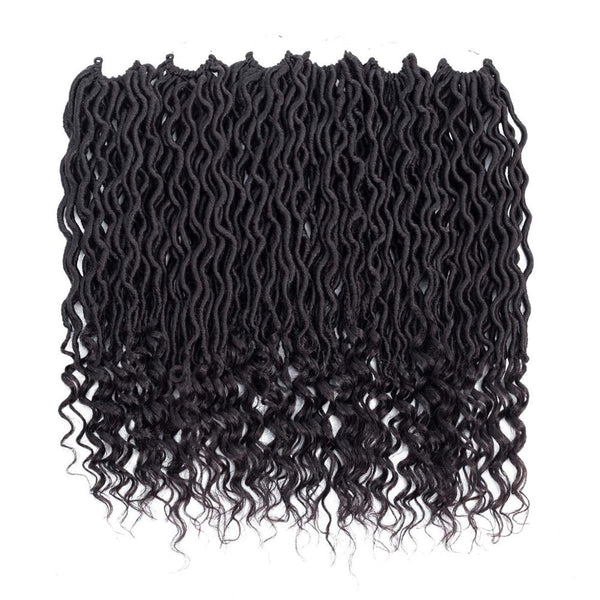 Trendy Crochet Wavy Goddess Hair With Curly Ends - TrendsetterbyTracy Boutique