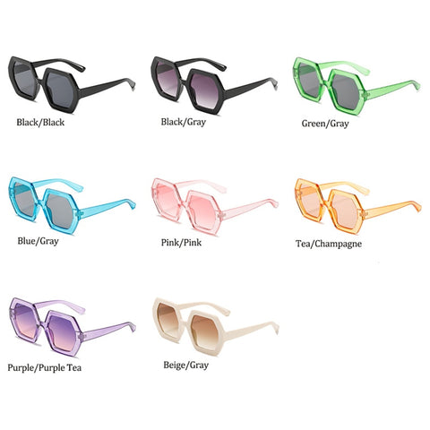 Trendy Oversized Retro Sunglasses - TrendsetterbyTracy Boutique