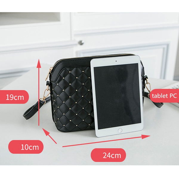 Trendy Fashionable Rivet Crossbody Handbag - TrendsetterbyTracy Boutique