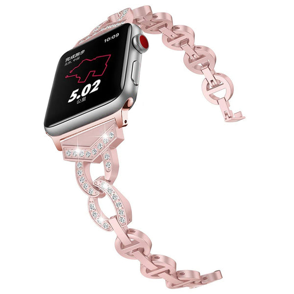 Trendy Fashion Diamond Bracelet for Apple Watch - TrendsetterbyTracy Boutique
