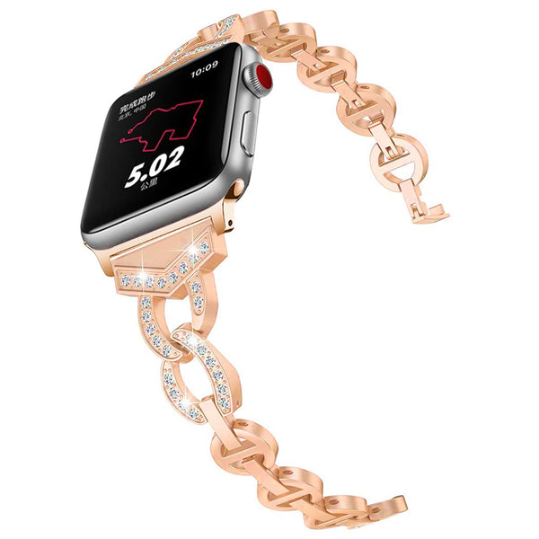 Trendy Fashion Diamond Bracelet for Apple Watch - TrendsetterbyTracy Boutique