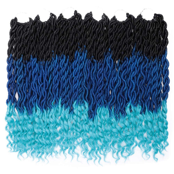 Trendy Crochet Wavy Goddess Hair With Curly Ends - TrendsetterbyTracy Boutique