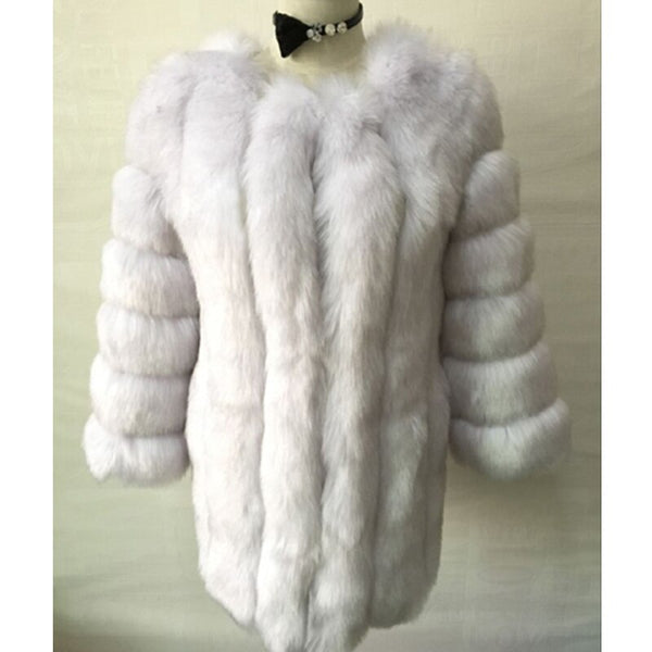 Trendy Faux Fur Mid Waist Coat - TrendsetterbyTracy Boutique