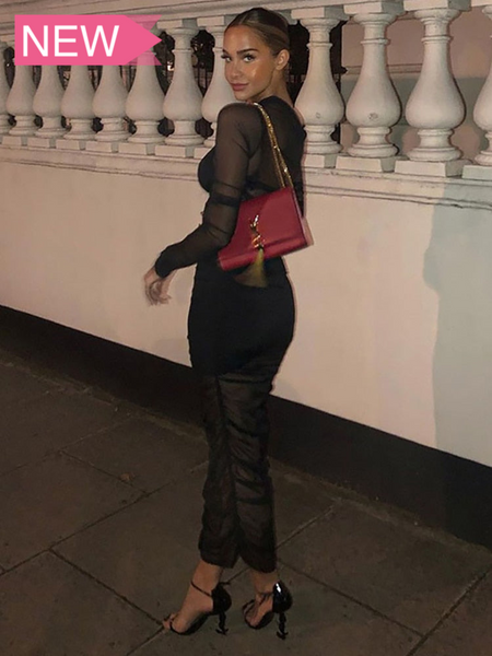 Trendy 3 Piece Crop Top And Mesh Cover Up Set - TrendsetterbyTracy Boutique