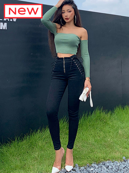 Trendy Denim Pencil Stretch  Jeans - TrendsetterbyTracy Boutique