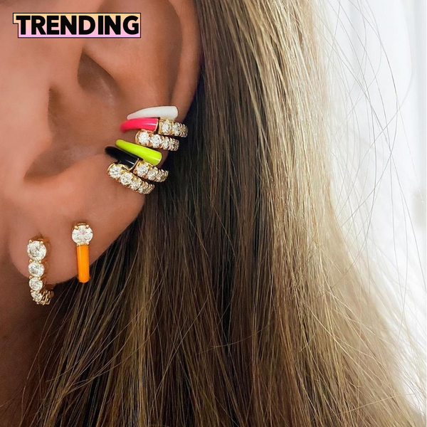 Trendy Clip On Ear Cuff Earrings - TrendsetterbyTracy Boutique