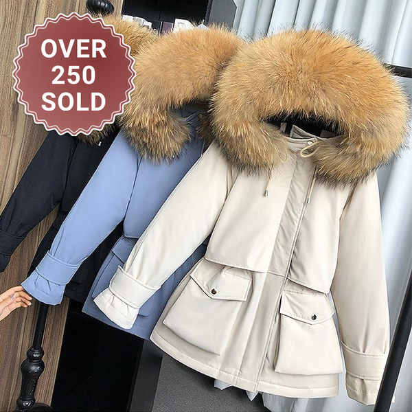 Trendy Faux Fur  Large Hooded Coat - TrendsetterbyTracy Boutique