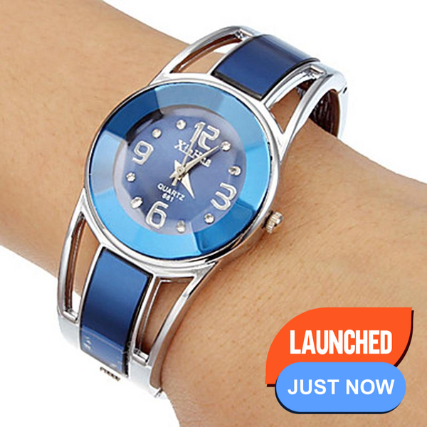 Trendy Stainless Steel Wristwatch - TrendsetterbyTracy Boutique