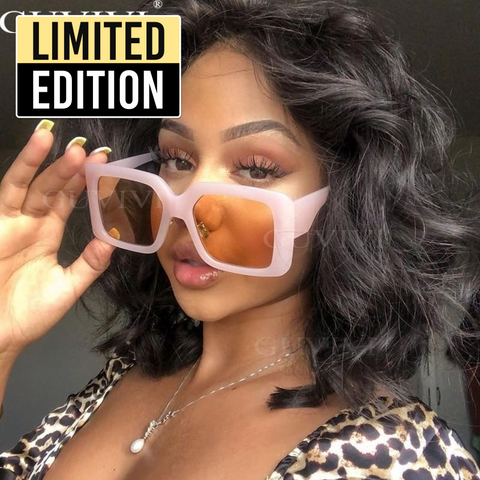 Trendy Big Frame Retro Square Sunglasses - TrendsetterbyTracy Boutique