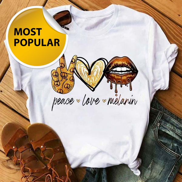 Trendy Love Lips Casual T-Shirts Tees - TrendsetterbyTracy Boutique