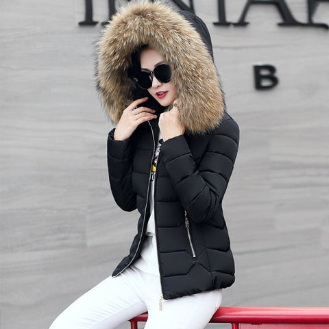 Trendy Faux Fur Hooded Puffy Coat - TrendsetterbyTracy Boutique