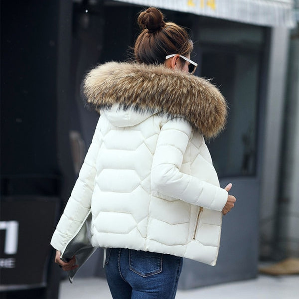 Trendy Faux Fur Hooded Puffy Coat - TrendsetterbyTracy Boutique