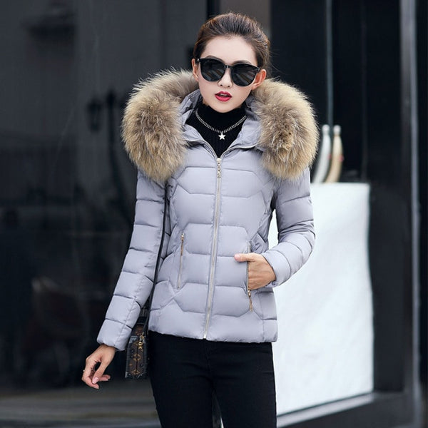 Trendy Faux Fur Hooded Puffy Coat - TrendsetterbyTracy Boutique