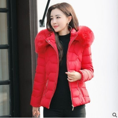 Trendy Faux Fur Hooded Puffy Coat - TrendsetterbyTracy Boutique