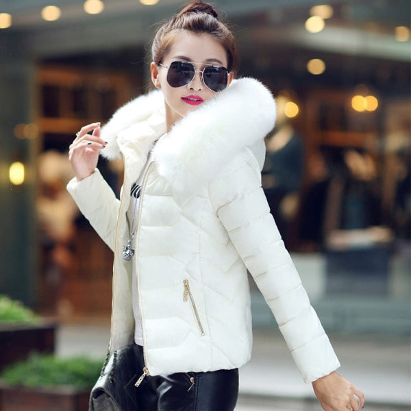 Trendy Faux Fur Hooded Puffy Coat - TrendsetterbyTracy Boutique