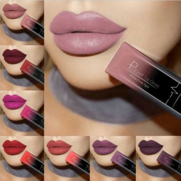 Trendy Matte Liquid Lipstick Waterproof Long Lasting With Tint - TrendsetterbyTracy Boutique