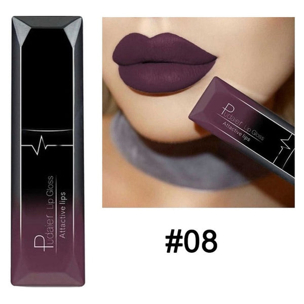 Trendy Matte Liquid Lipstick Waterproof Long Lasting With Tint - TrendsetterbyTracy Boutique