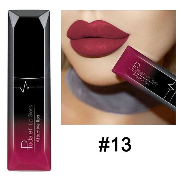Trendy Matte Liquid Lipstick Waterproof Long Lasting With Tint - TrendsetterbyTracy Boutique