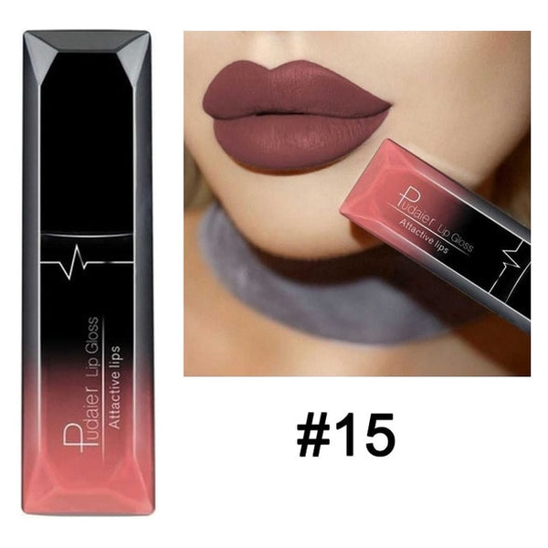 Trendy Matte Liquid Lipstick Waterproof Long Lasting With Tint - TrendsetterbyTracy Boutique